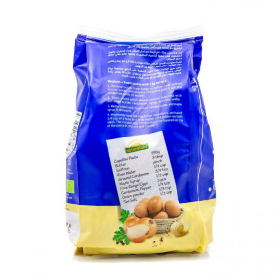 Natureland Whole Wheat Cappellini 250g Natureland Whole Wheat Cappellini 250g